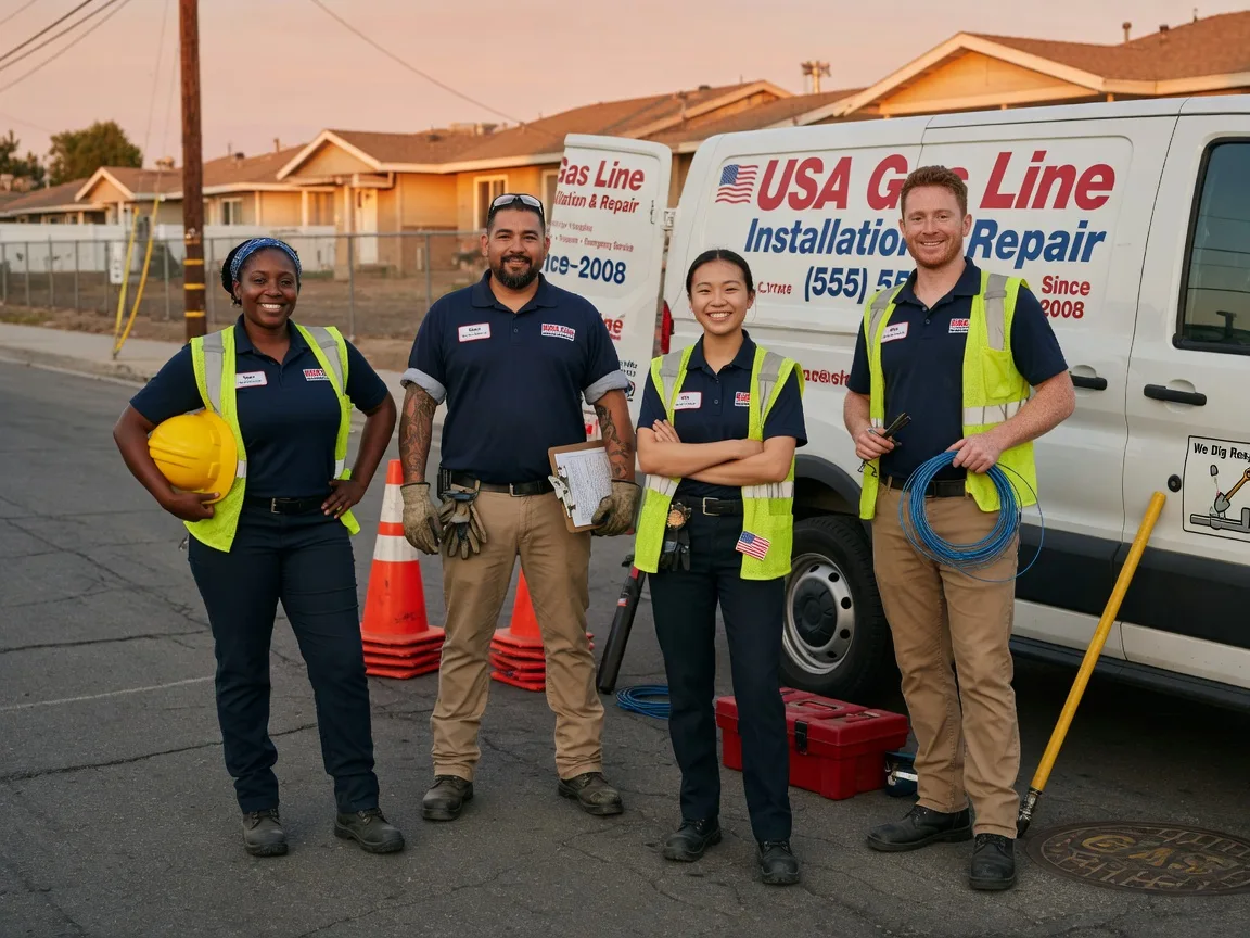Gas Line Installation company in Coopersburg, PA